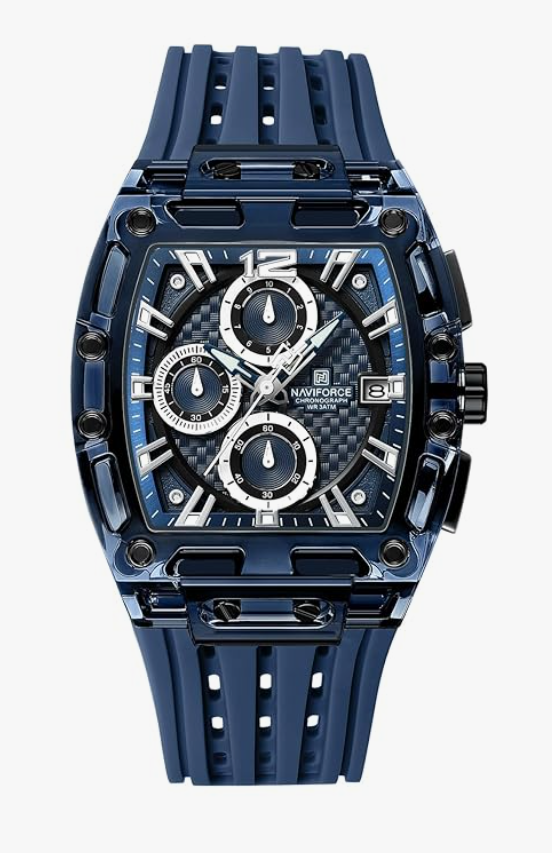 NAVIFORCE NF7105 Classic Luminous Hand Chronograph Analog Watch