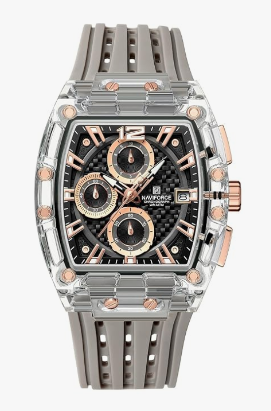 NAVIFORCE NF7105 Classic Luminous Hand Chronograph Analog Watch